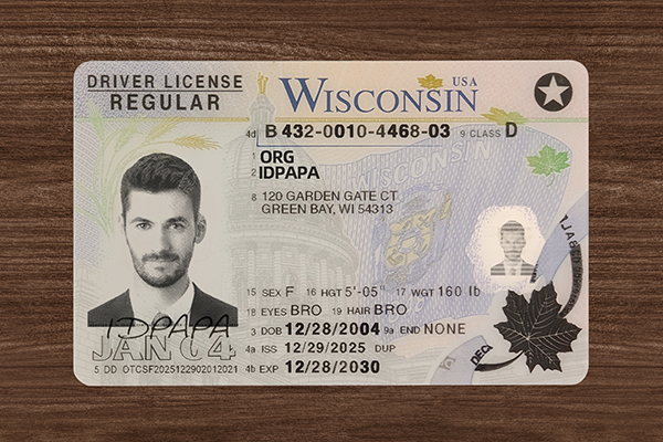Wisconsin Driver’s Licence